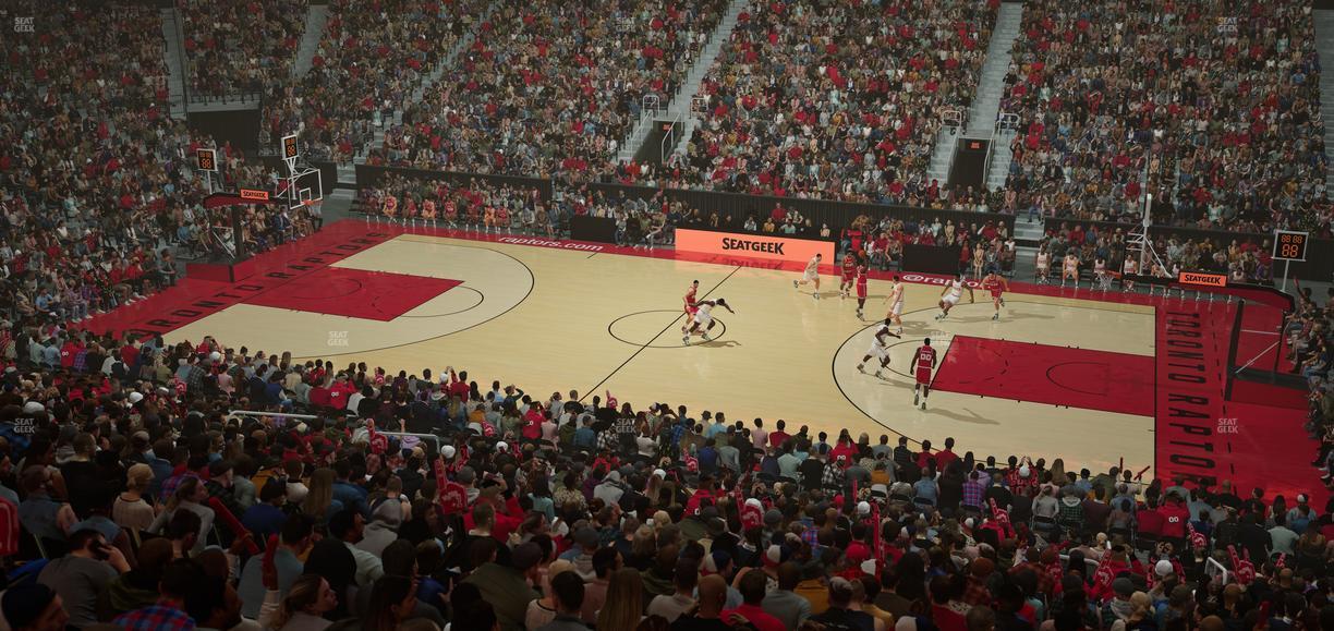 Scotiabank Arena - Section 107 M Seat View