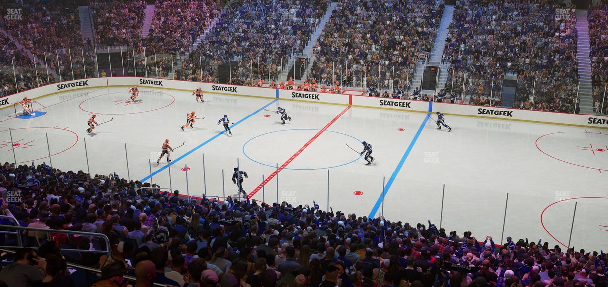 Scotiabank Arena - Section 107 M Seat View