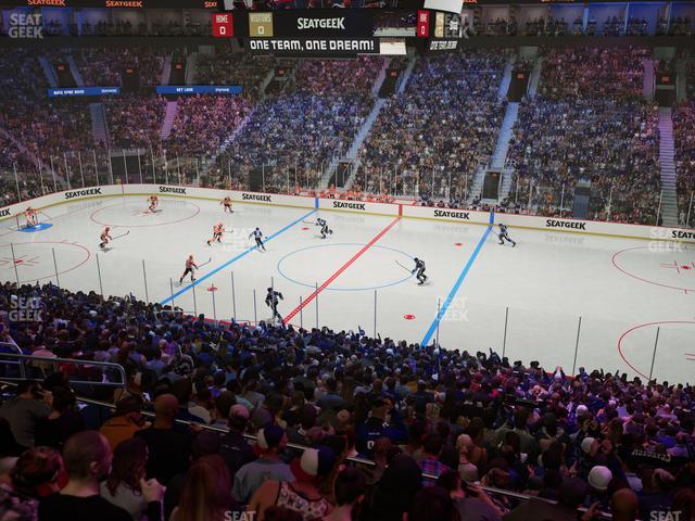 Scotiabank Arena - Section 107 M Seat View