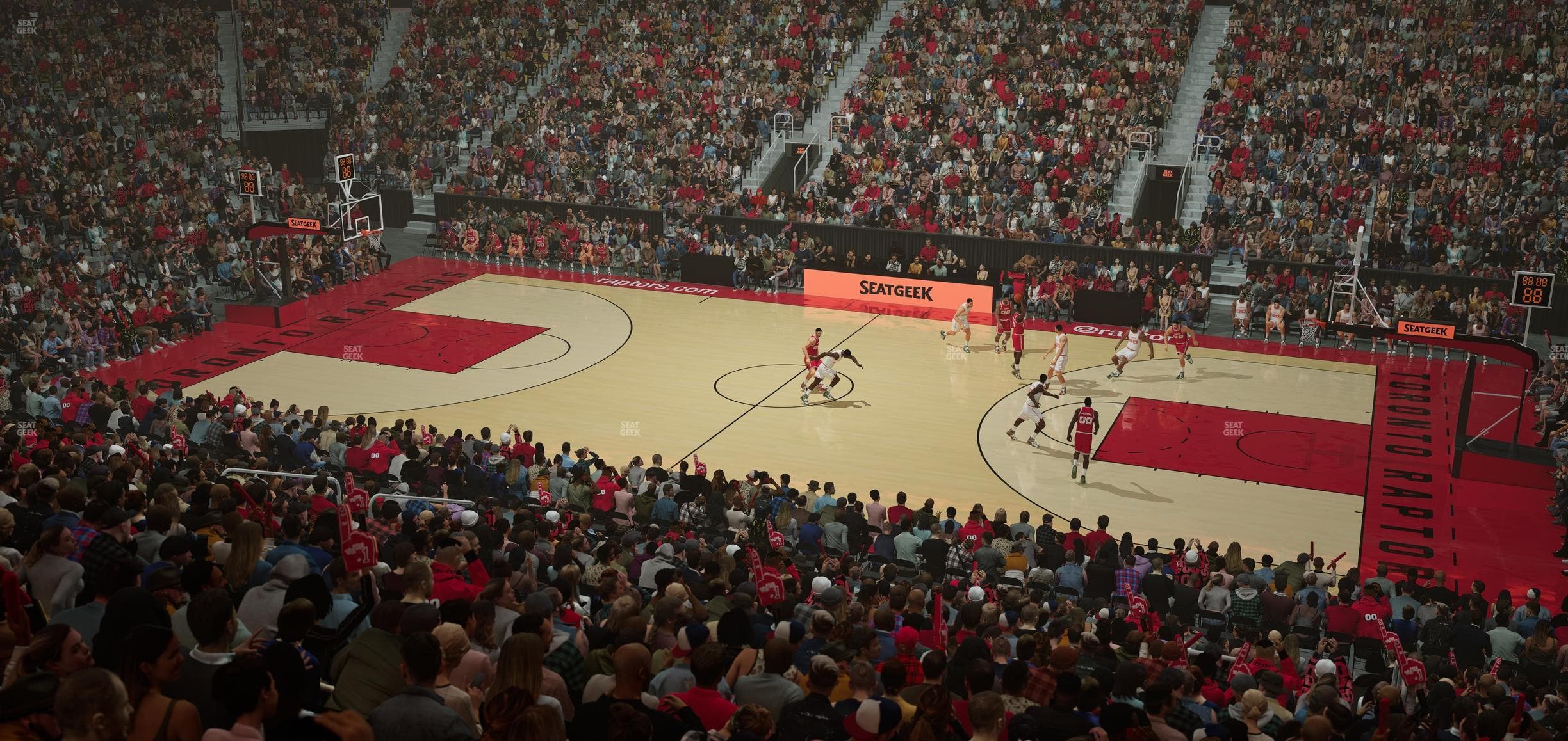 Scotiabank Arena - Section 107 Seat View