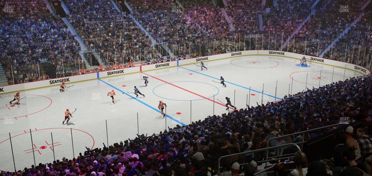 Scotiabank Arena - Section 110 M Seat View
