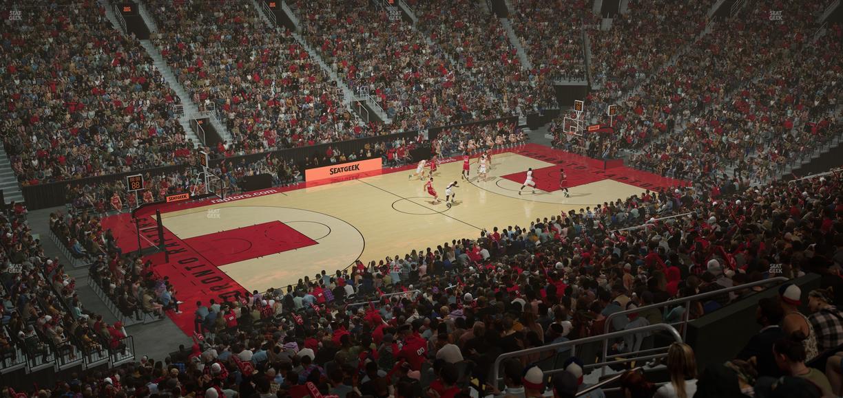 Scotiabank Arena - Section 110 M Seat View