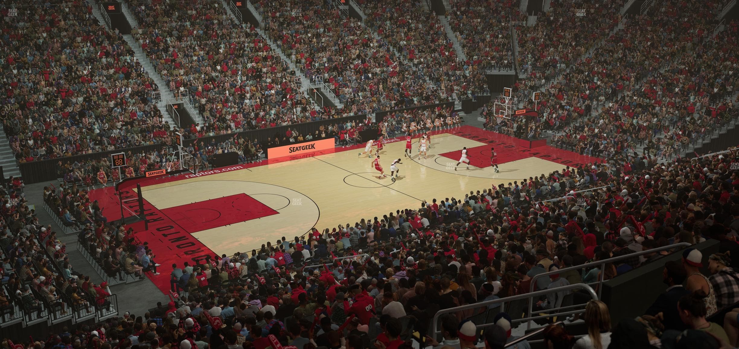 Scotiabank Arena - Section 110 M Seat View