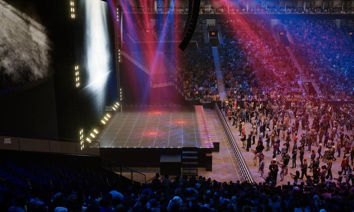 Scotiabank Arena - Section 110 M Seat View