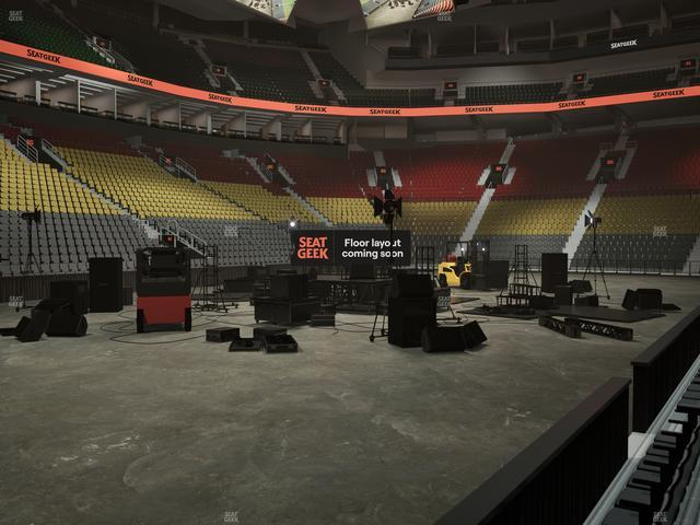 Official view from Section 110 at Scotiabank Arena