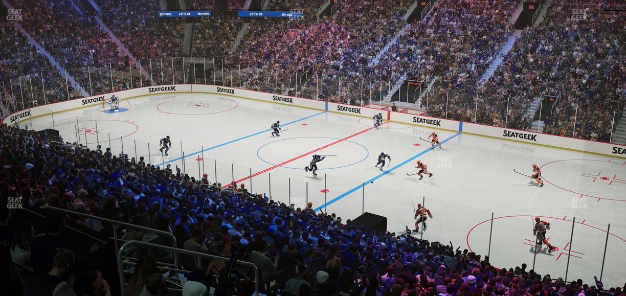 Scotiabank Arena - Section 117 M Seat View