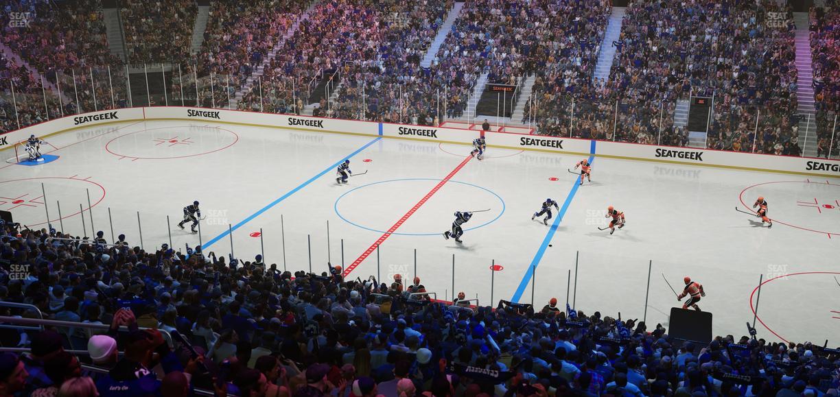 Scotiabank Arena - Section 118 M Seat View