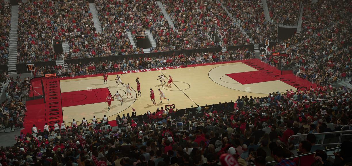 Scotiabank Arena - Section 120 M Seat View