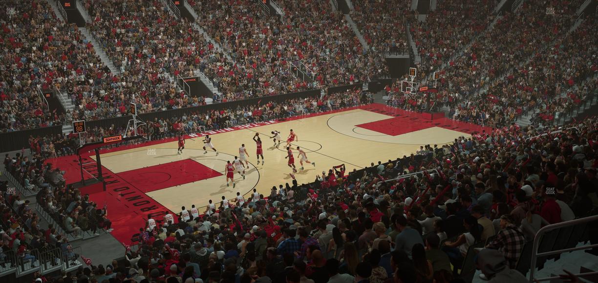Scotiabank Arena - Section 121 M Seat View