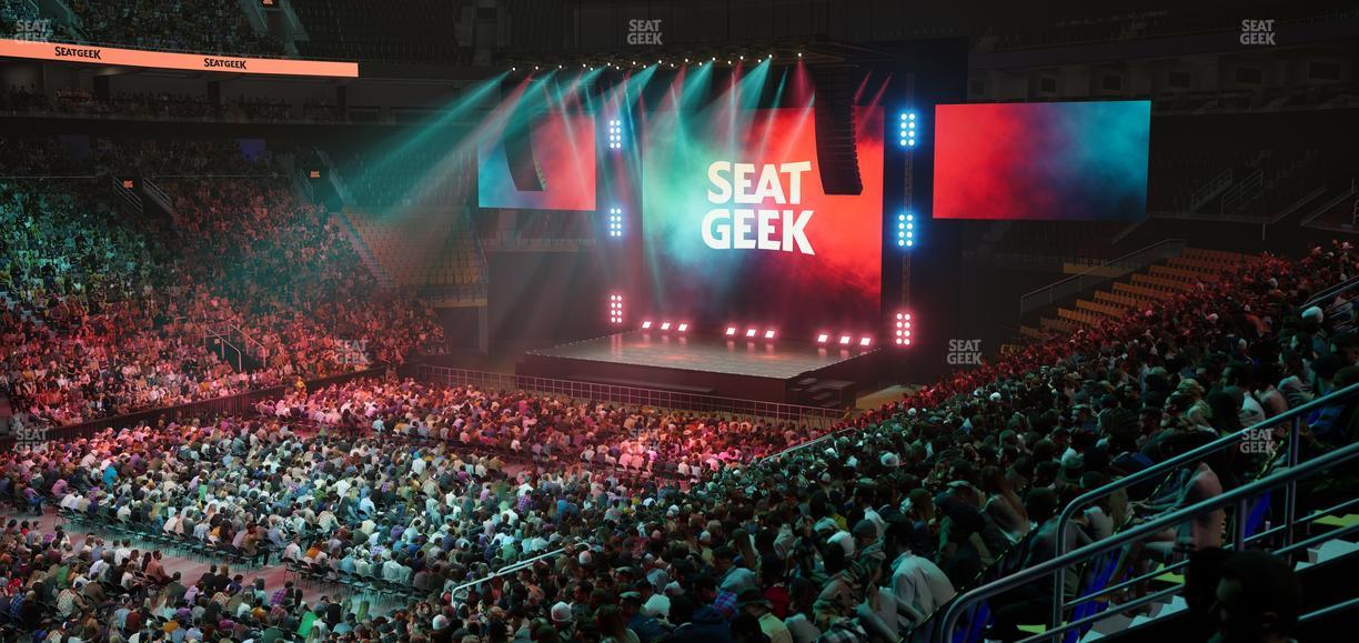 Scotiabank Arena - Section 121 Seat View