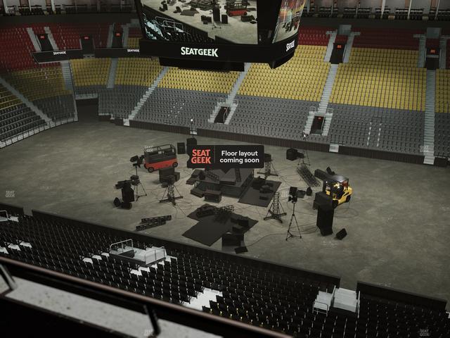 Official view from Section 308 at Scotiabank Arena