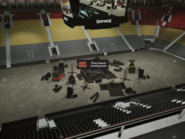 Official view from Section 310 at Scotiabank Arena