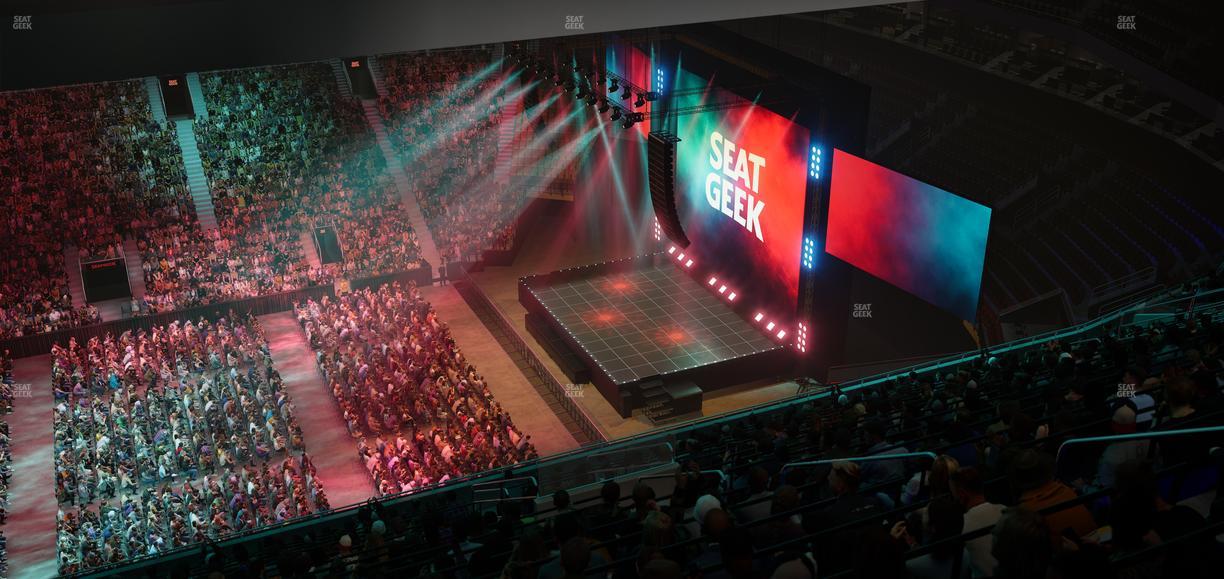 Scotiabank Arena - Section 321 Sro Seat View