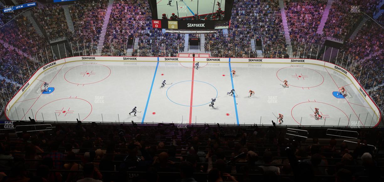 Scotiabank Arena - Section 321 Seat View