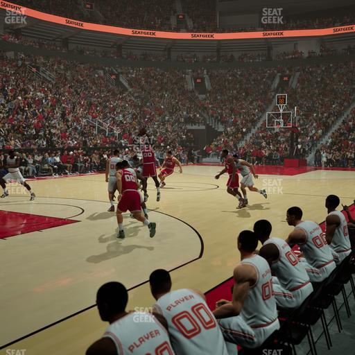 Scotiabank Arena - Section Bench Seat View