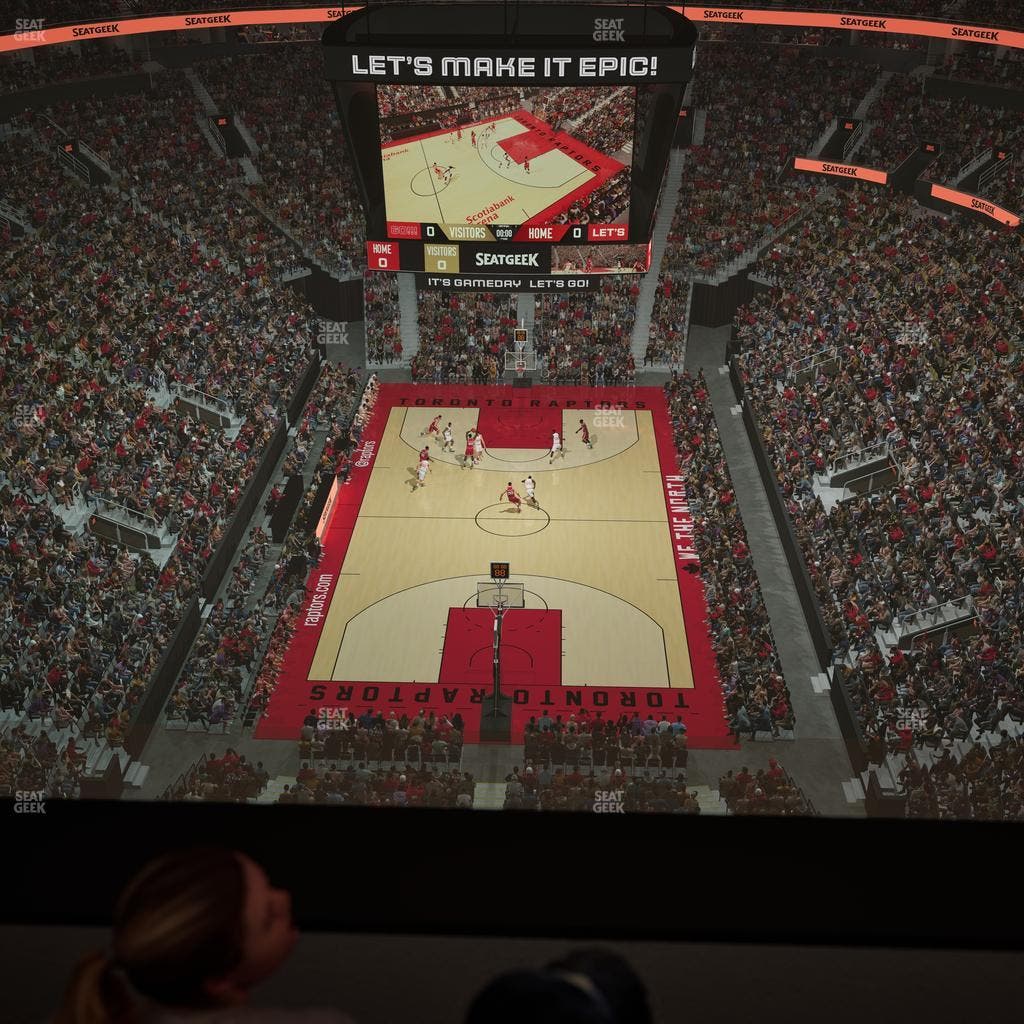 Scotiabank Arena - Section Club 500 Seat View