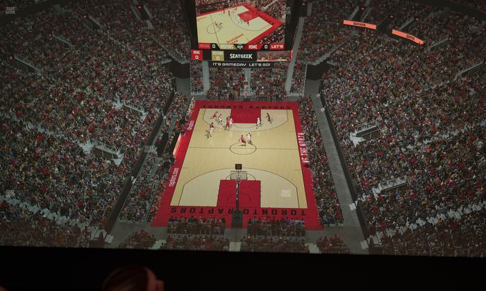 Scotiabank Arena - Section Club 500 Seat View