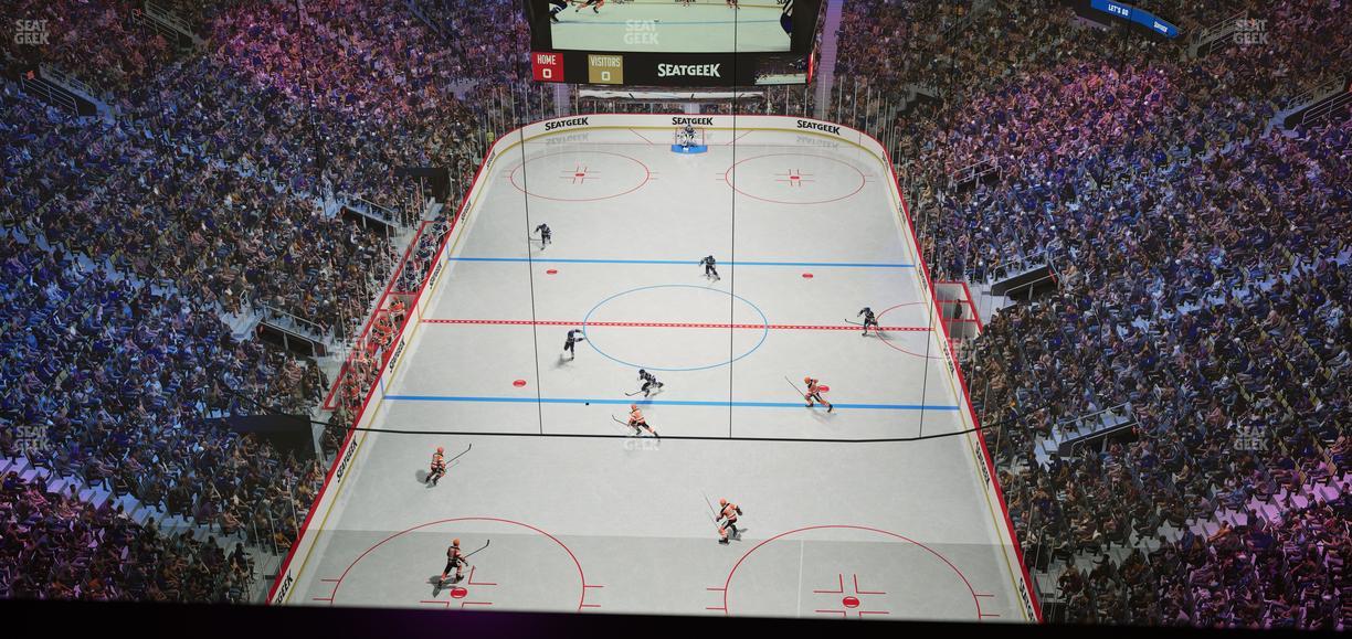 Scotiabank Arena - Section Club 500 Seat View