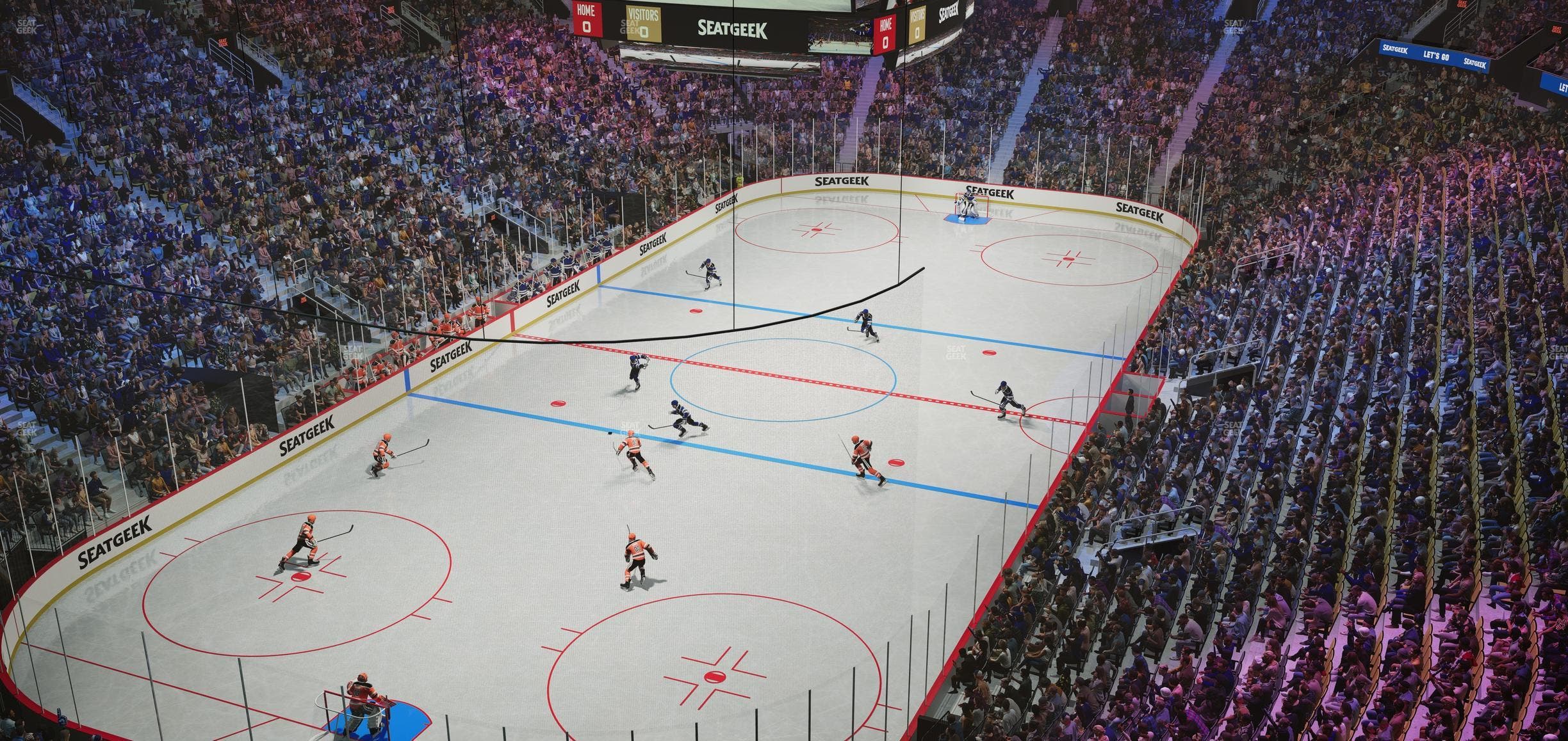 Scotiabank Arena - Section Coors Light Chill Zone Seat View