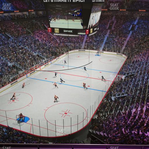 Scotiabank Arena - Section Coors Light Chill Zone Seat View
