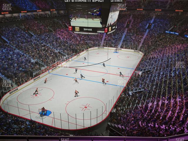 Scotiabank Arena - Section Coors Light Chill Zone Seat View