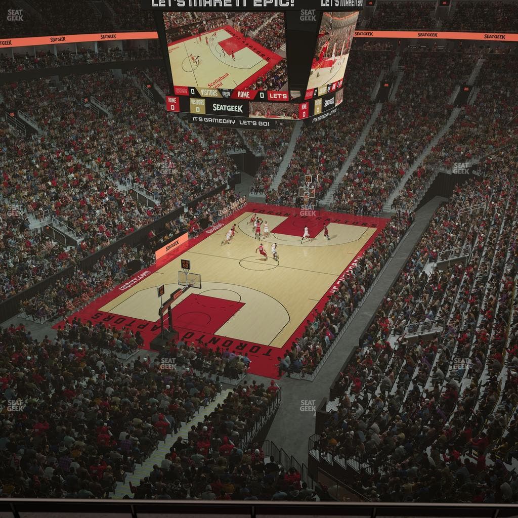 Scotiabank Arena - Section Coors Light Chill Zone Seat View