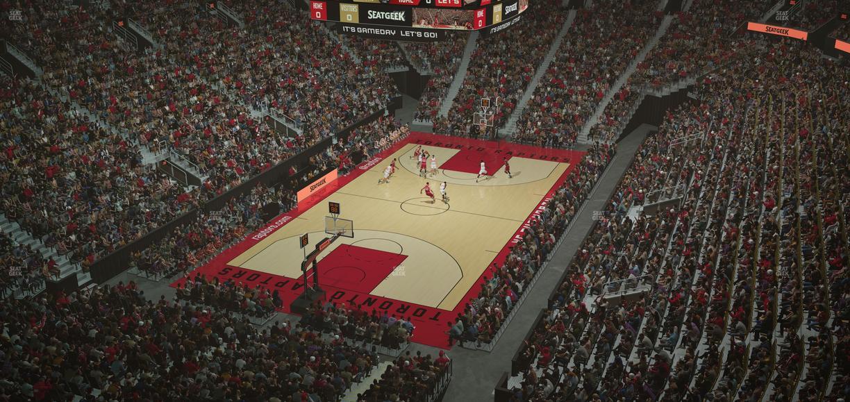 Scotiabank Arena - Section Coors Light Chill Zone Seat View