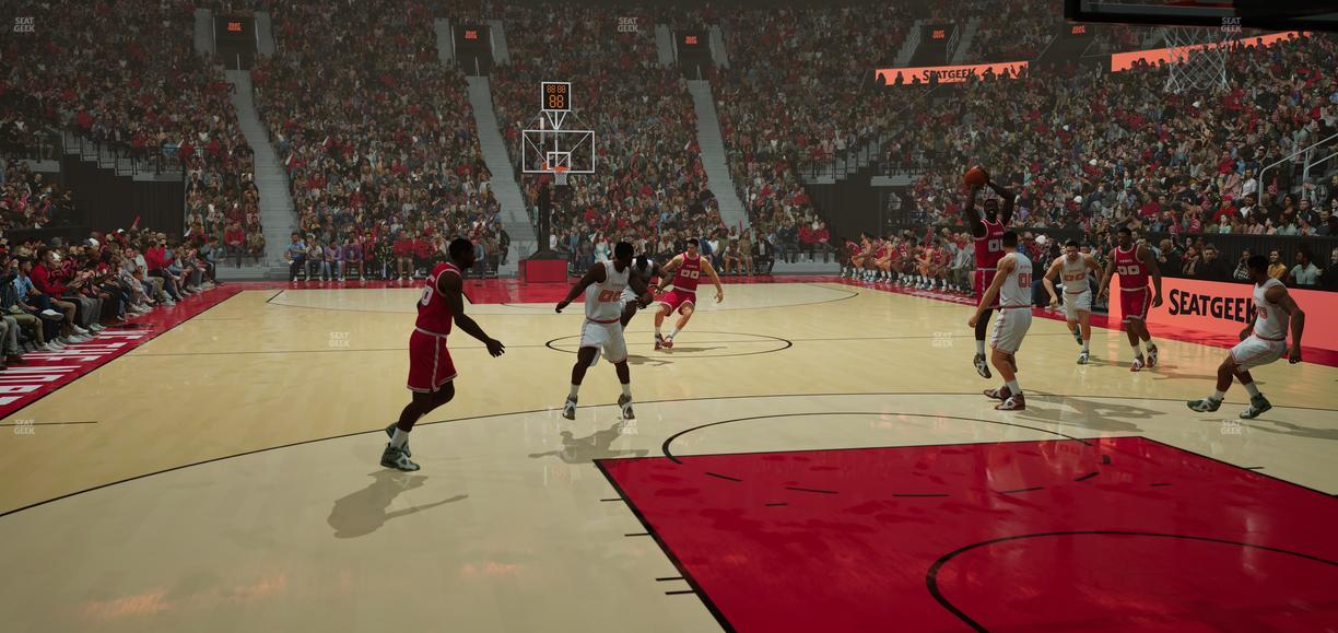 Scotiabank Arena - Section Courtside East Seat View