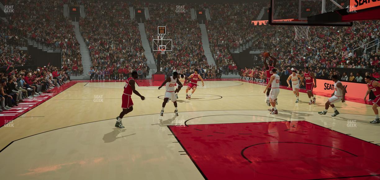 Scotiabank Arena - Section Courtside East Seat View