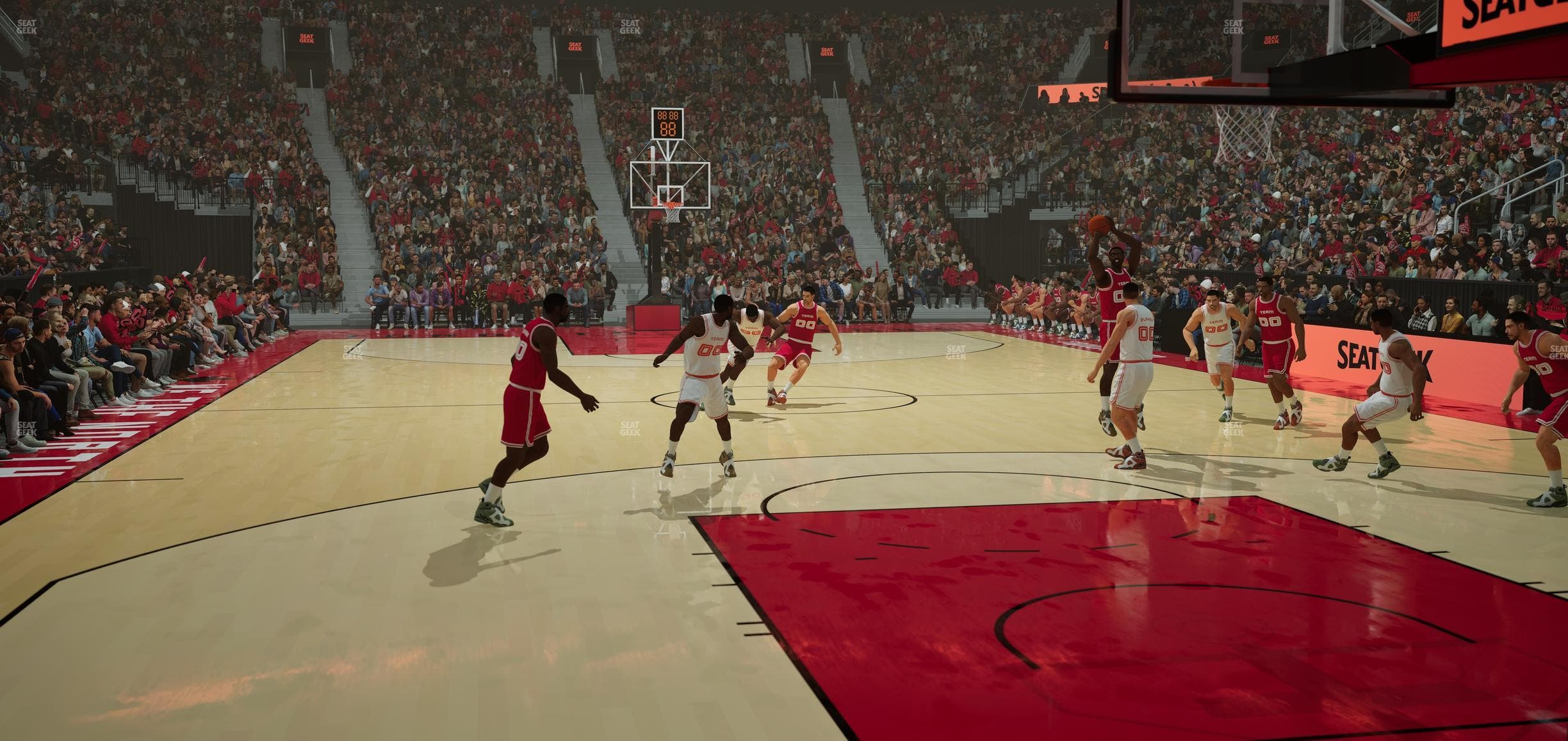 Scotiabank Arena - Section Courtside East Seat View