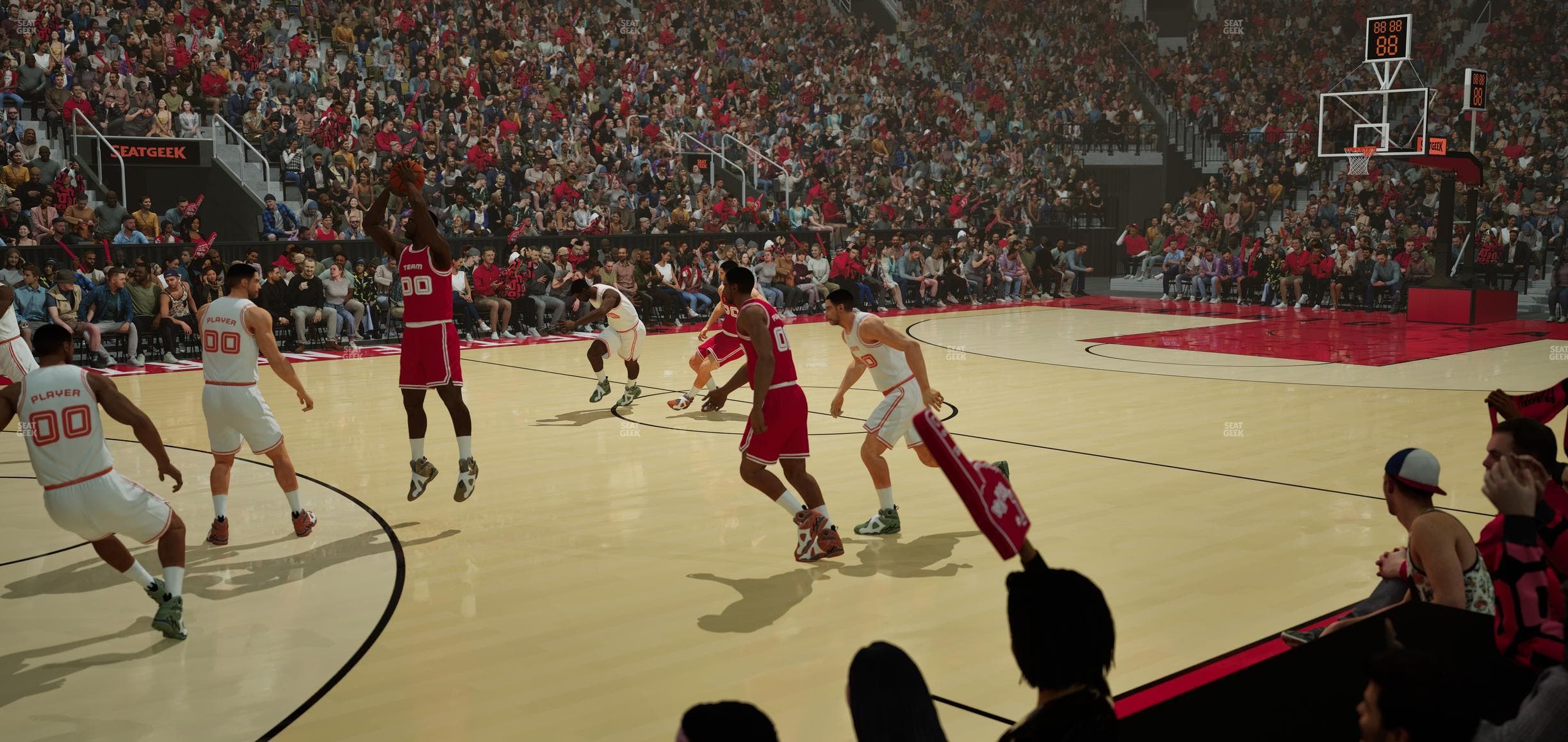 Scotiabank Arena - Section Courtside North Seat View