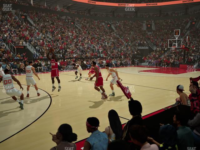 Scotiabank Arena - Section Courtside North Seat View Scotiabank Arena - Section Courtside North Seat View