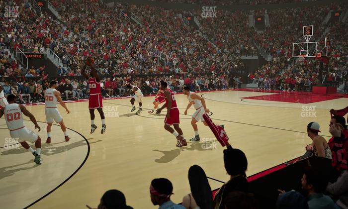 Scotiabank Arena - Section Courtside North Seat View