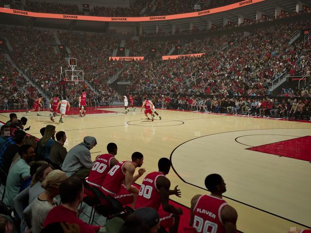 Scotiabank Arena - Section Courtside North Seat View