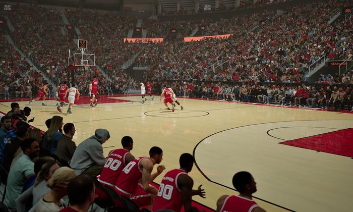 Scotiabank Arena - Section Courtside North Seat View