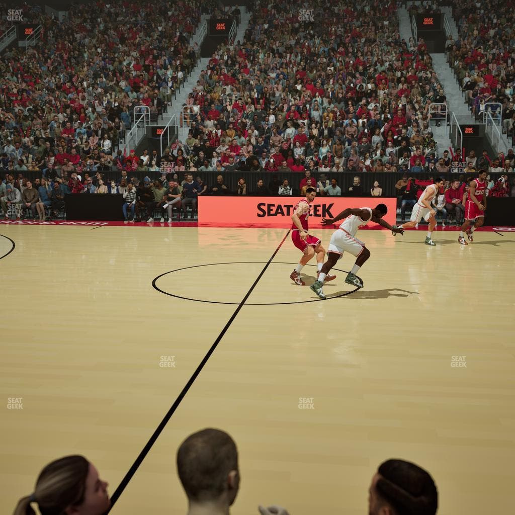 Scotiabank Arena - Section Courtside South Seat View