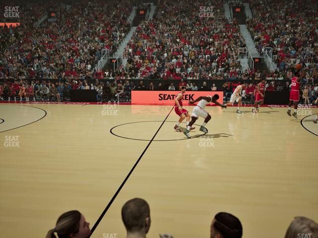 Scotiabank Arena - Section Courtside South Seat View Scotiabank Arena - Section Courtside South Seat View