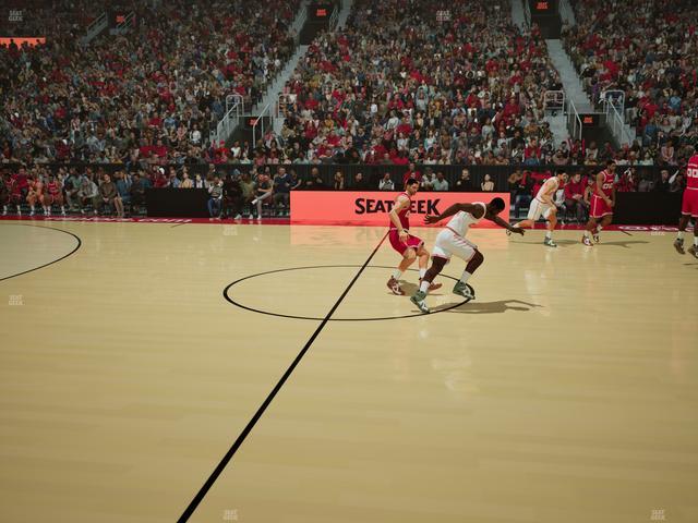 Scotiabank Arena - Section Courtside South Seat View