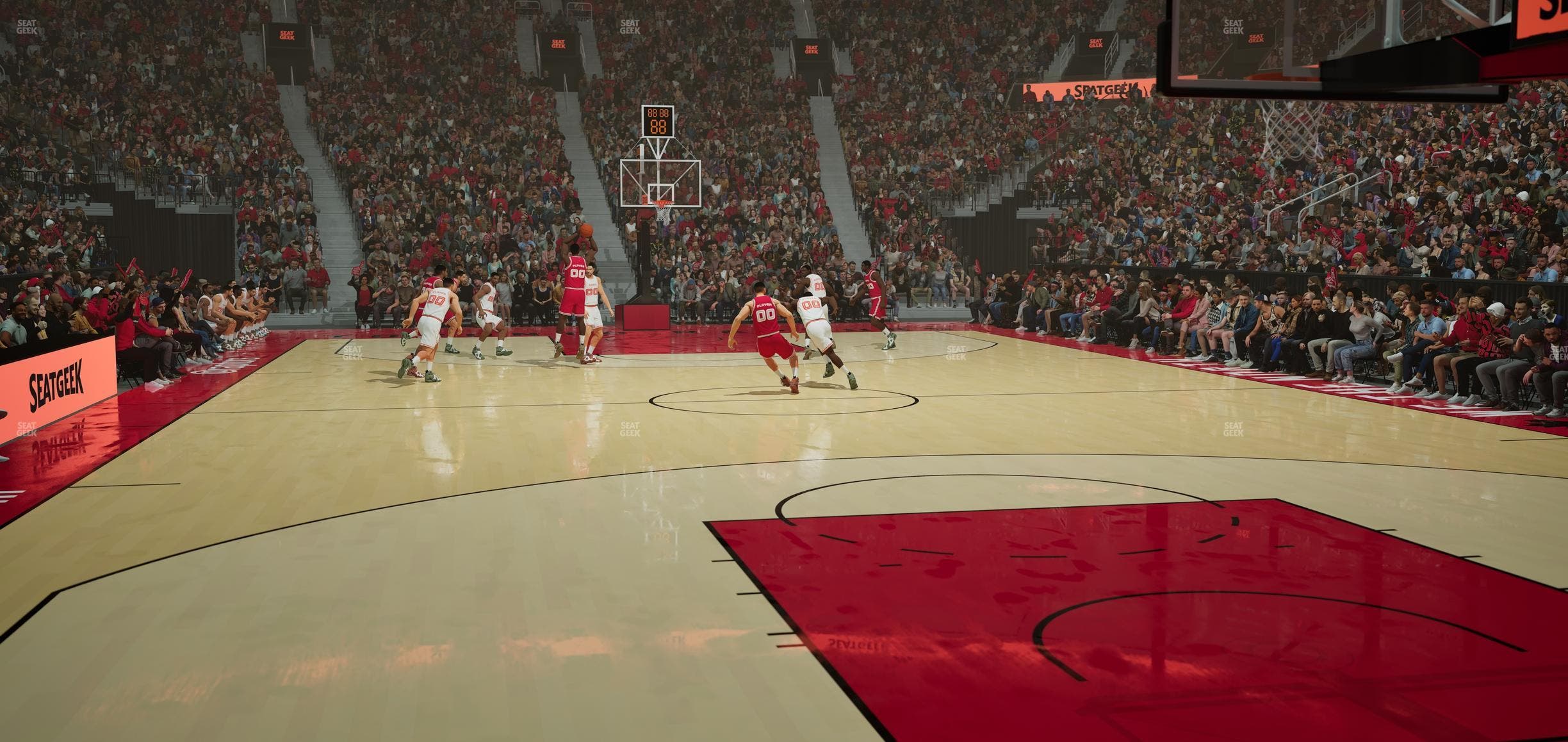 Scotiabank Arena - Section Courtside West Seat View