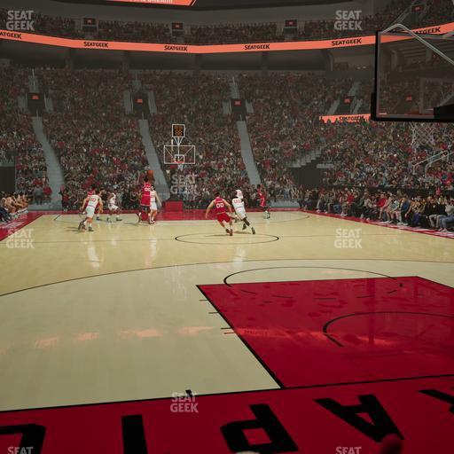 Scotiabank Arena - Section Courtside West Seat View