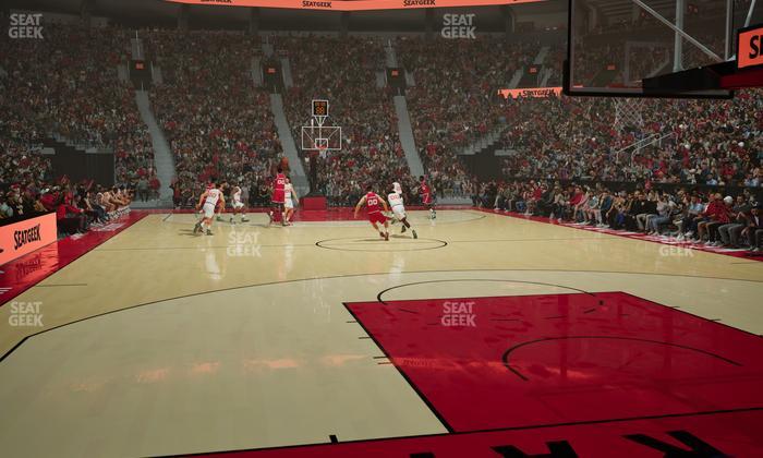 Scotiabank Arena - Section Courtside West Seat View