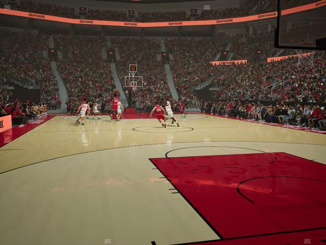 Scotiabank Arena - Section Courtside West Seat View