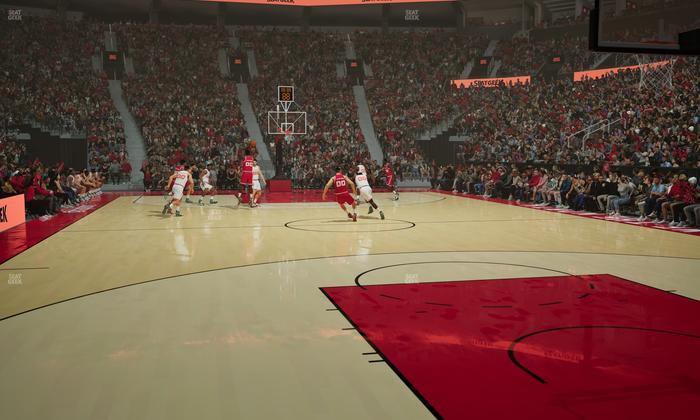 Scotiabank Arena - Section Courtside West Seat View