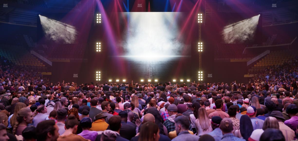 Scotiabank Arena - Section Floor F Seat View