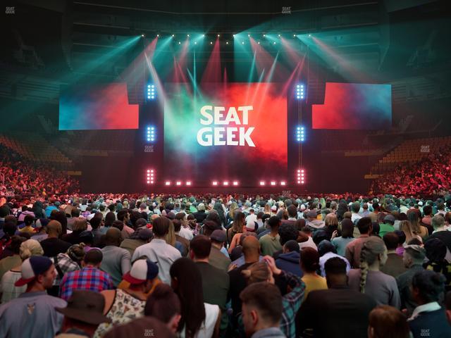 Scotiabank Arena - Section Floor J Seat View