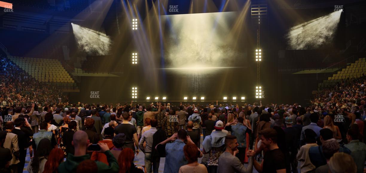 Scotiabank Arena - Section Ga Floor Seat View