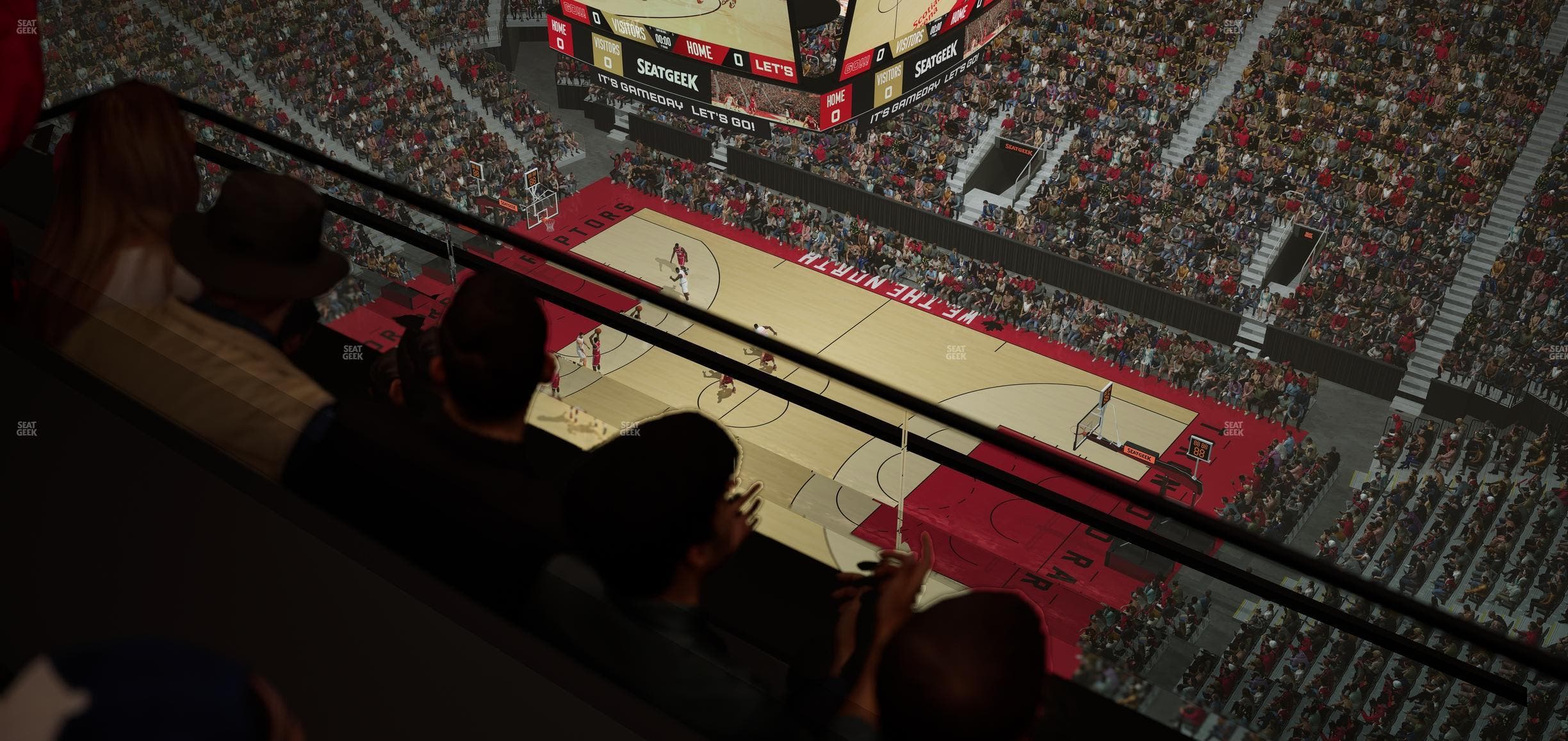 Scotiabank Arena - Section Gondola Box 1 Seat View