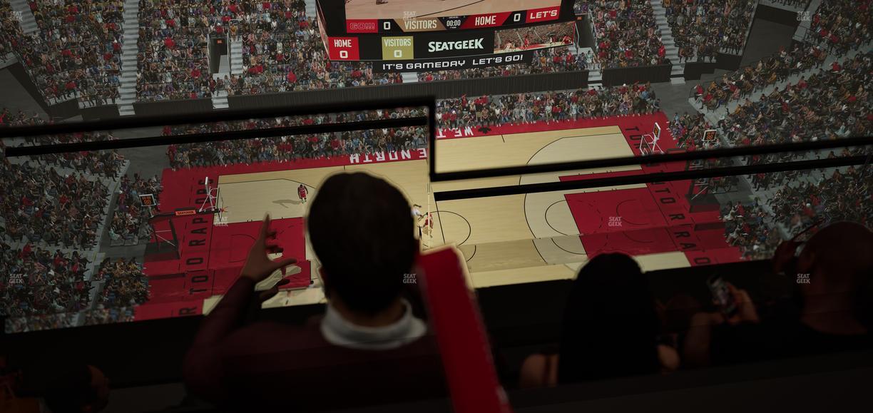 Scotiabank Arena - Section Gondola Box 4 Seat View