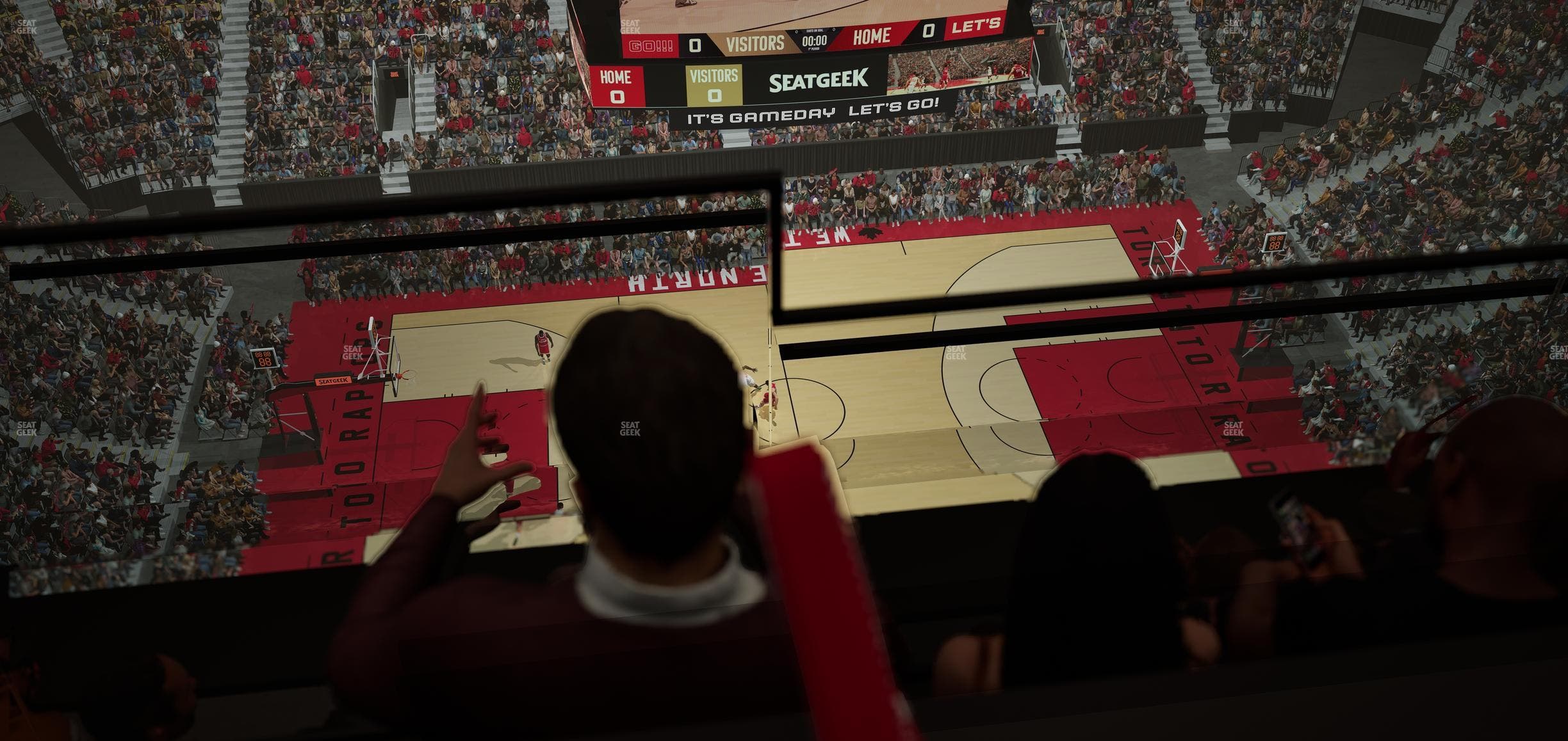 Scotiabank Arena - Section Gondola Box 4 Seat View