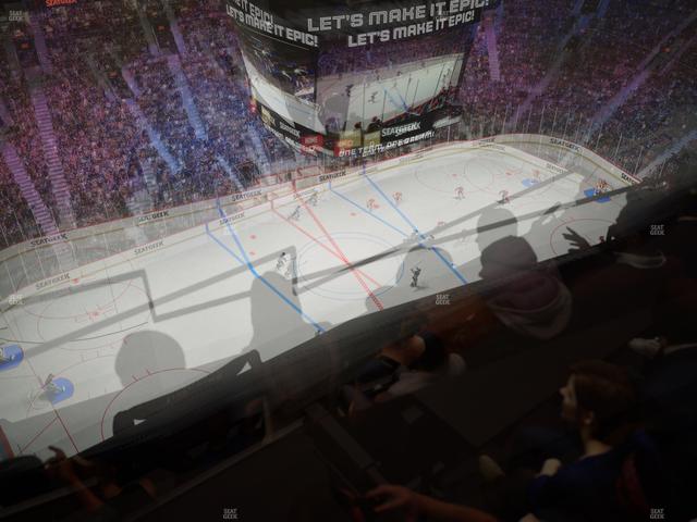 Scotiabank Arena - Section Gondola Box 5 Seat View Scotiabank Arena - Section Gondola Box 5 Seat View